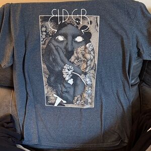 Graphic Men's Shirt - Blue